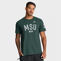 T-shirt Nike vert Michigan State Spartans Legacy Arch pour homme