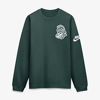 Sweat-shirt Nike vert Michigan State Spartans Legacy pour homme