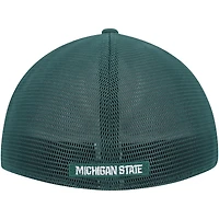 Casquette Nike Legacy91 Meshback Swoosh Performance Flex des Spartans de l'État du Michigan pour homme, vert