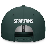 Casquette Snapback Pro Bill On-Field Michigan State Spartans Nike verte pour homme