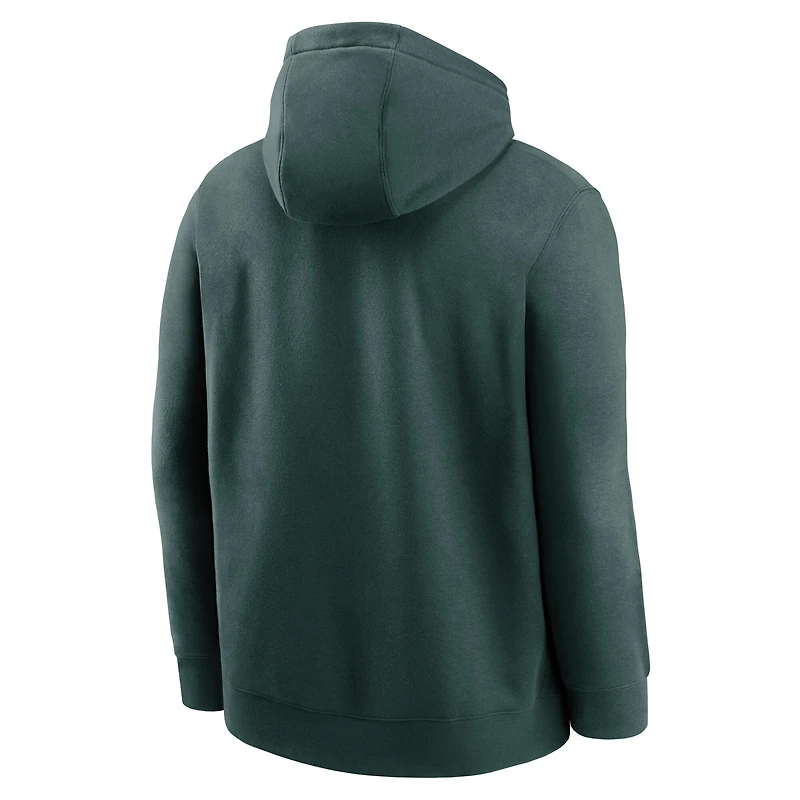 Sweat à capuche en polaire Nike vert Michigan State Spartans Primetime Dynamic Mascot Club pour homme