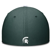 Men's Nike Green Michigan State Spartans Primetime Rise Swoosh Flex Hat
