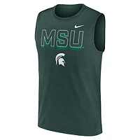Débardeur Nike vert Michigan State Spartans Primetime Tricode Legend Dri-FIT pour homme