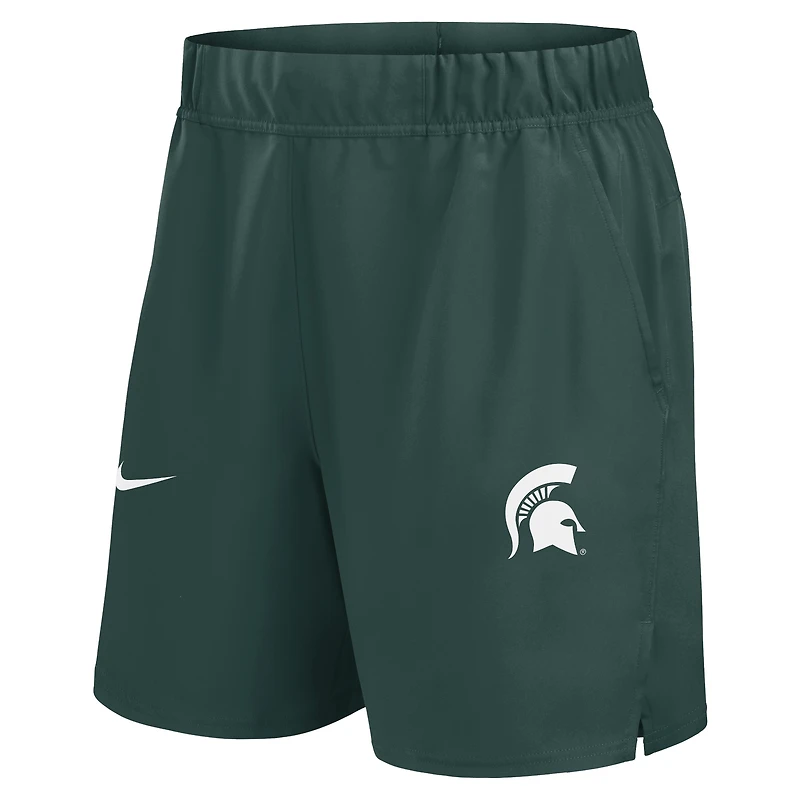 Short Nike Michigan State Spartans Primetime Victory Performance pour homme, vert