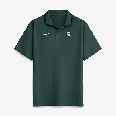 Men's Nike Green Michigan State Spartans Primetime Victory Plus Dri-FIT Polo