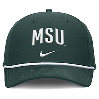 Men's Nike Green Michigan State Spartans Rise Campus Adjustable Hat