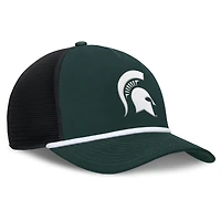 Casquette ajustable Nike verte Michigan State Spartans Rise Primetime Trucker pour homme