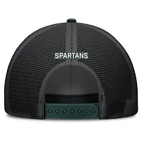 Casquette ajustable Nike verte Michigan State Spartans Rise Primetime Trucker pour homme