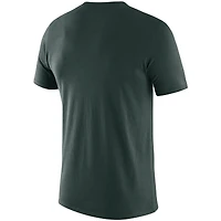 T-shirt Nike Performance Vert Michigan State Spartans School Logo Legend pour Homme