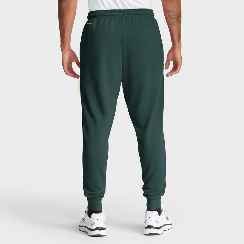 Men's Nike Green Michigan State Spartans Sideline Standard Issue Dri-FIT Taper Pants