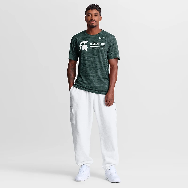 Men's Nike Green Michigan State Spartans Sideline Velocity Dri-FIT T-Shirt
