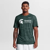Men's Nike Green Michigan State Spartans Sideline Velocity Dri-FIT T-Shirt
