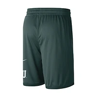 Men's Nike Green Michigan State Spartans Wordmark Performance Shorts