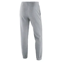 Men's Nike Heathered Gray Michigan State Spartans Saturday Fleece Pants