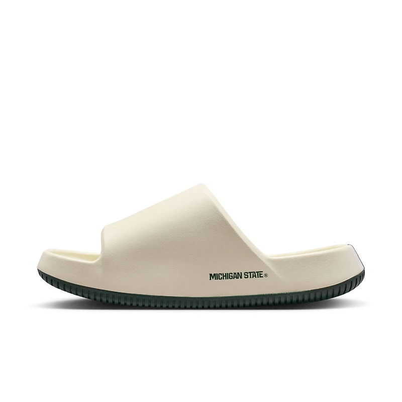 Men's Nike Michigan State Spartans Calm Slides 2.0