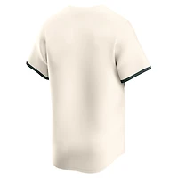 Men's Nike Natural Michigan State Spartans College Baseball Limited Jersey