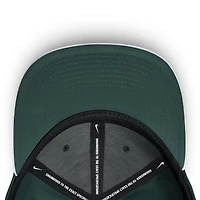 Men's Nike White/Green Michigan State Spartans 2025 Sideline Rise Local Performance Flex Hat