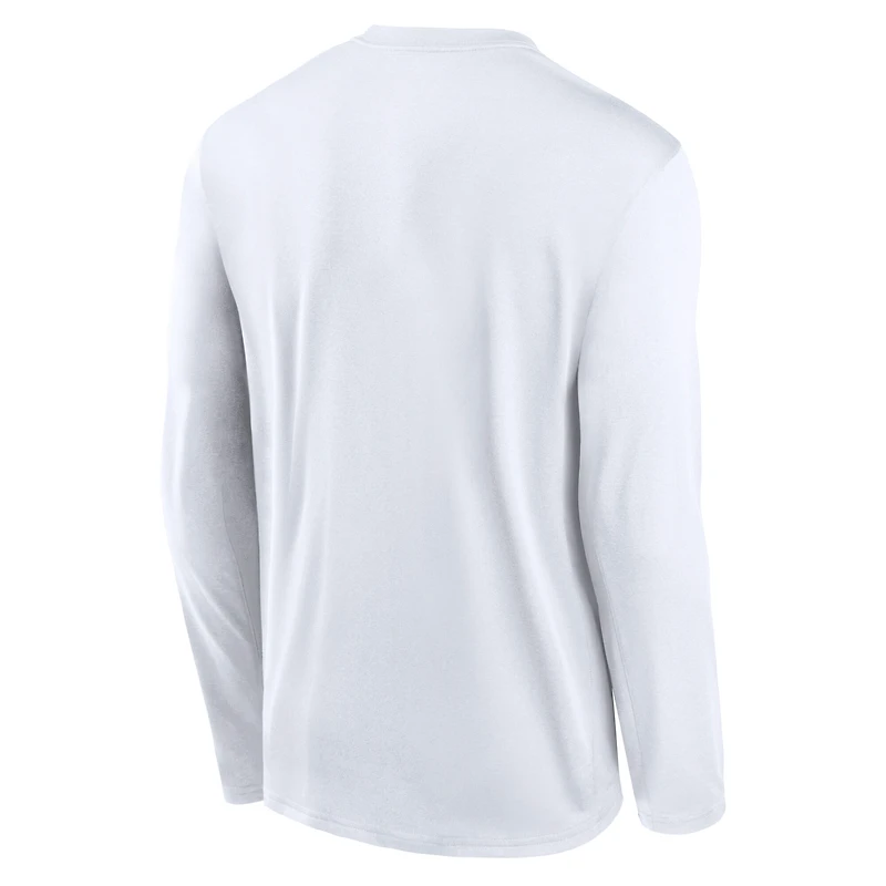 Men's Nike Michigan State Spartans 2025 Courtside Basketball Shootaround Legend Dri-FIT Long Sleeve T-Shirt