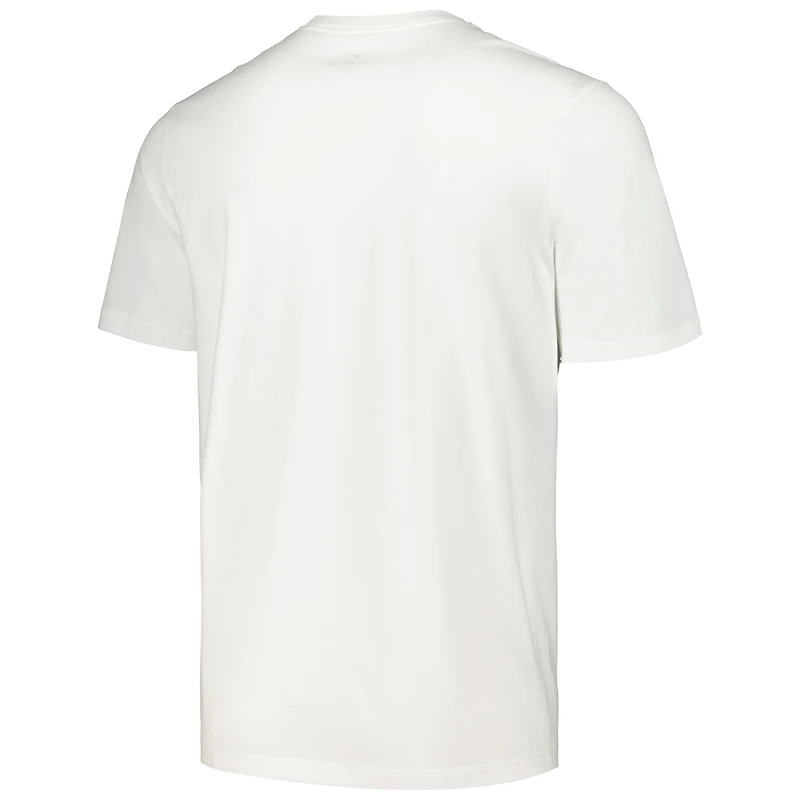 T-shirt Nike Michigan State Spartans Basketball Retro 2-Hit pour homme, blanc