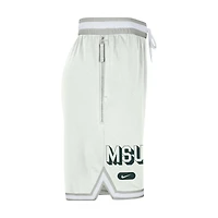 Short de performance Nike Michigan State Spartans DNA 3.0 pour homme blanc