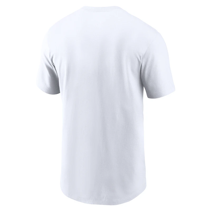 T-shirt de fan Nike Michigan State Spartans pour homme, blanc