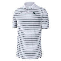 Men's Nike White Michigan State Spartans Icon Victory Coaches 2023 Early Season Performance Polo