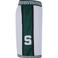 Short de basketball rétro Nike Michigan State Spartans Limited pour homme, blanc