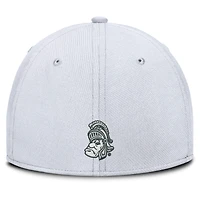 Casquette Nike blanche Michigan State Spartans Rise Academic Dri-FIT Flex pour homme