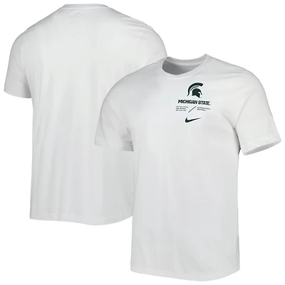 Men's Nike Michigan State Spartans Team Practice Performance T-Shirt