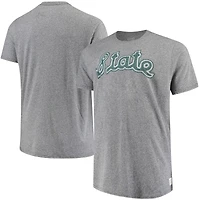 Men's Original Retro Brand Gray Michigan State Spartans Big & Tall Tri-Blend T-Shirt
