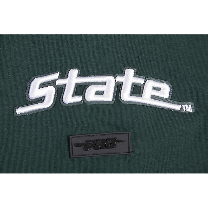 T-shirt classique Pro Standard vert Michigan State Spartans pour hommes