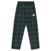 Men's Profile Green Michigan State Spartans Big & Tall 2-Pack T-Shirt Flannel Pants Set