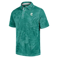 Polo Tommy Bahama vert pour homme Michigan State Spartans Big & Tall Sport Santiago Paradise