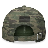 Casquette réglable pour hommes Top of the World Camo Michigan State Spartans OHT Military Appréciation Hound