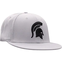 Casquette ajustée Top of the World pour hommes, gris, Michigan State Spartans