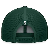 Casquette réglable Top of the World pour hommes, Michigan State Spartans Carson Trucker, vert