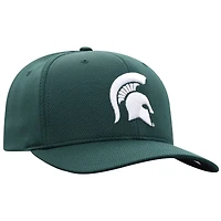Casquette Reflex 2.0 Flex verte pour homme Top of the World des Spartans de l'État du Michigan
