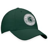 Casquette réglable Top of the World pour hommes, vert, région des Spartans de l'État du Michigan