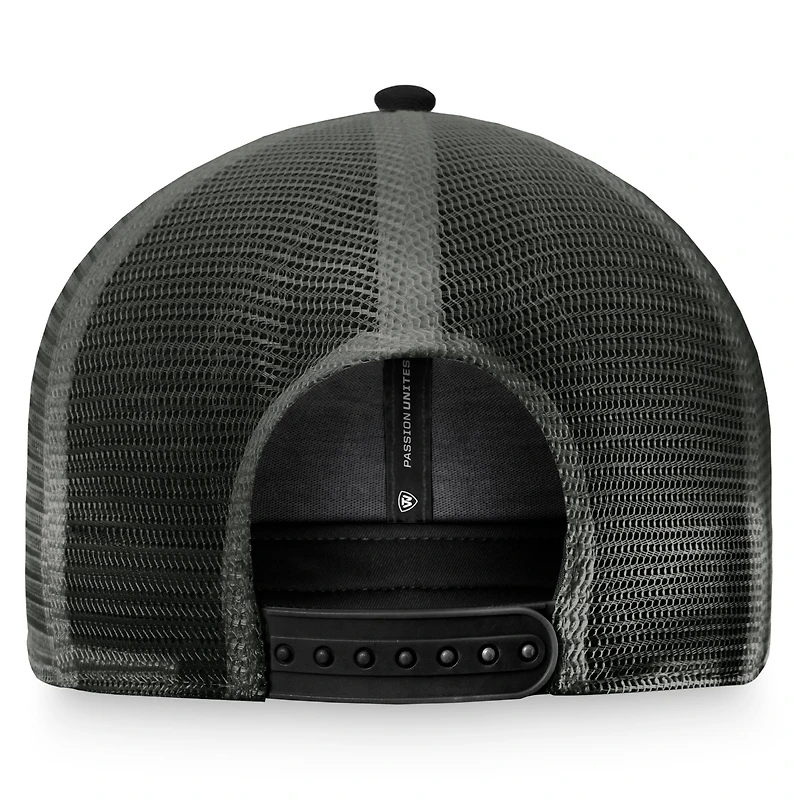 Men's Top of the World Hunter Green/Gray Michigan State Spartans OHT Military Appreciation Unit Trucker Adjustable Hat