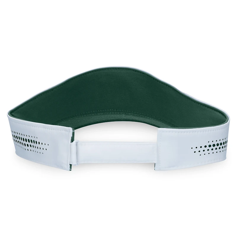 Visière réglable pour homme Top of the World Michigan State Spartans Flare Blanc