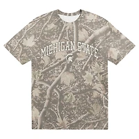 Men's Uscape Apparel  Camo Michigan State Spartans Back Bay Heavyweight T-Shirt