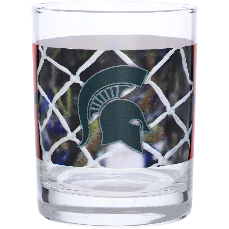 Michigan State Spartans 14 oz. Verre de basket