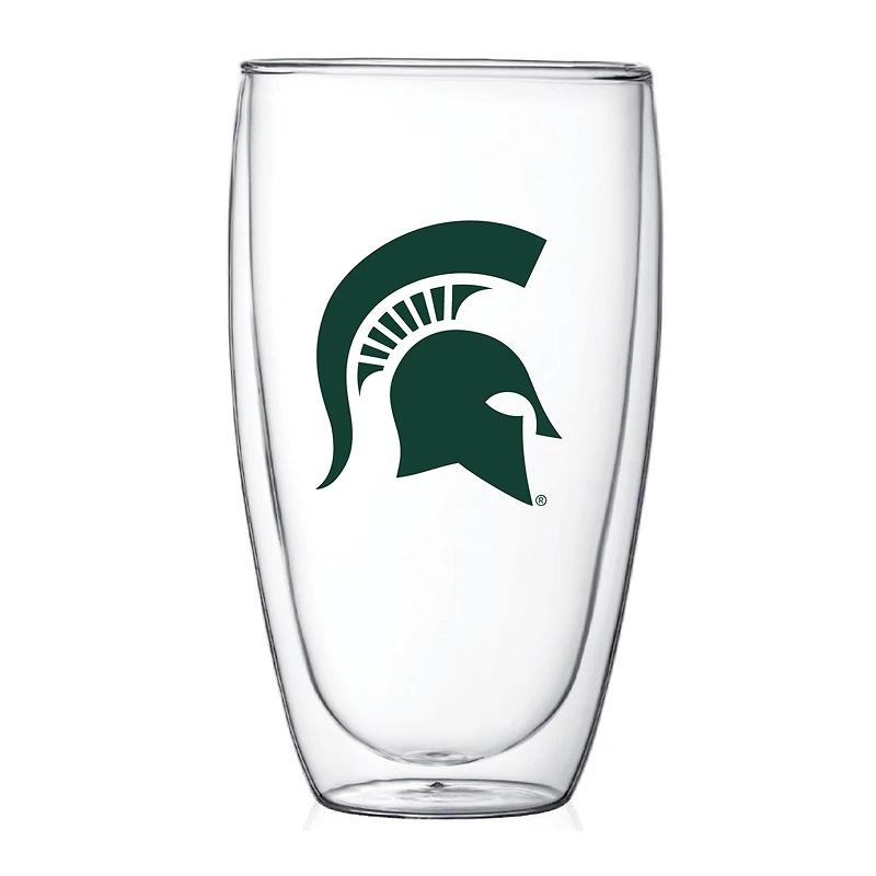 Michigan State Spartans 15 oz. Verre thermo à double paroi