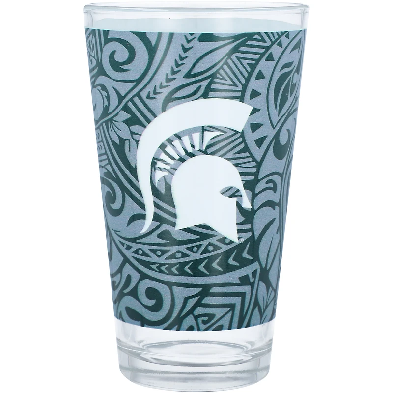 Michigan State Spartans 16 oz. Verre à pinte Ohana