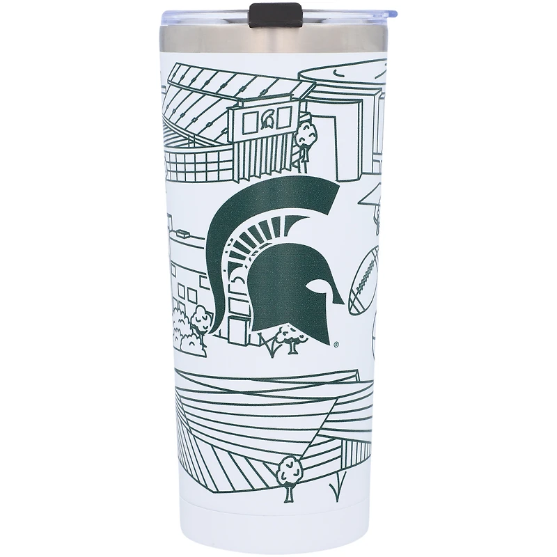 Michigan State Spartans 24oz. Campus Tumbler
