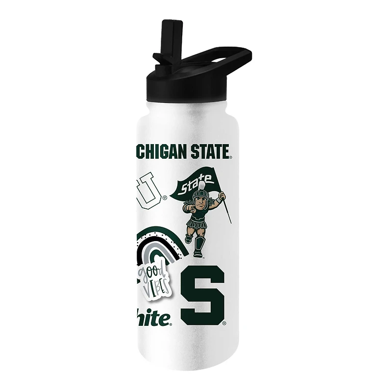 Michigan State Spartans 34oz. Native Quencher Bottle