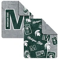 Michigan State Spartans 50” x 60” Dream Weave Throw Blanket