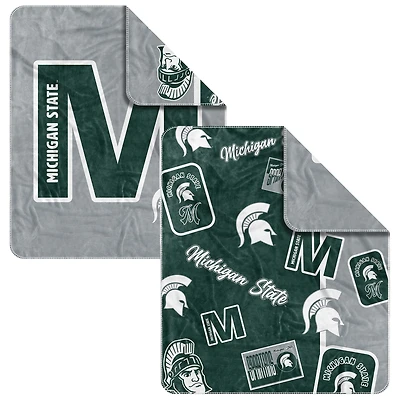 Michigan State Spartans 50” x 60” Dream Weave Throw Blanket