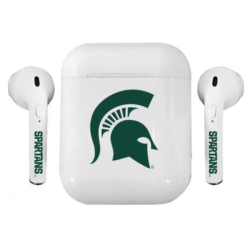 Écouteurs sans fil Bluetooth des Spartans de l'État du Michigan