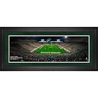 Michigan State Spartans Framed 10" x 30" Spartan Stadium Panoramic Photograph